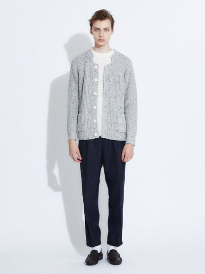 【Recency of Mine】FLEX ウォッシャブル ブロックチェック　ニット