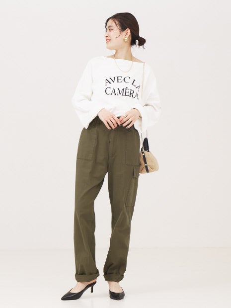 ミニ裏毛ロゴロンT