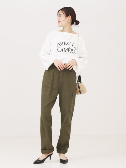 ミニ裏毛ロゴロンT