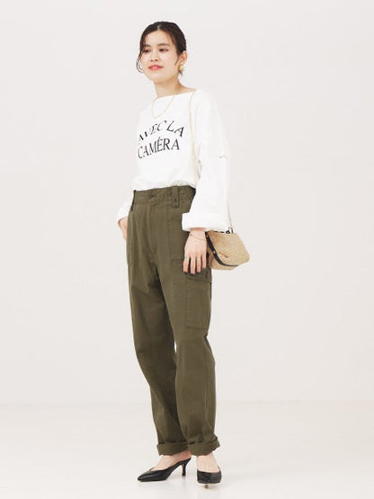 ミニ裏毛ロゴロンT