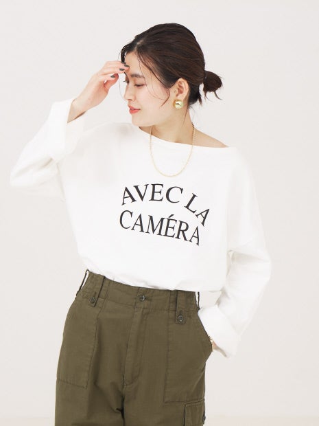 ミニ裏毛ロゴロンT