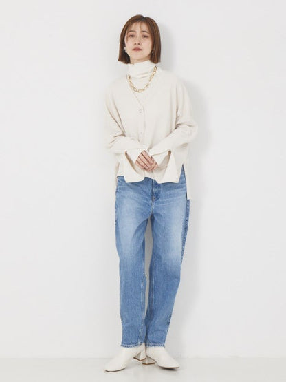 ワッフルカーディガン