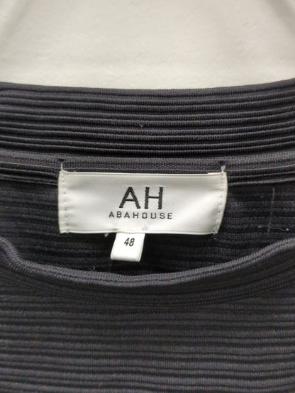 リップルボーダー 長袖Tシャツ