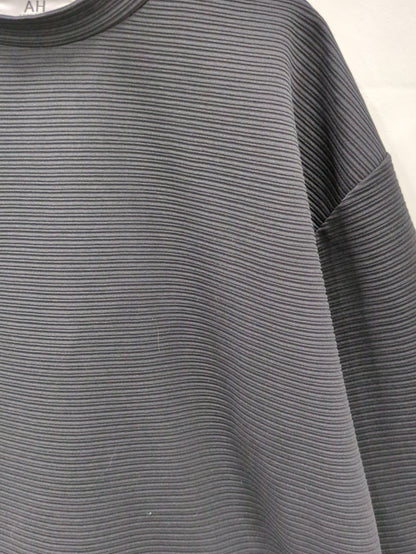 リップルボーダー 長袖Tシャツ