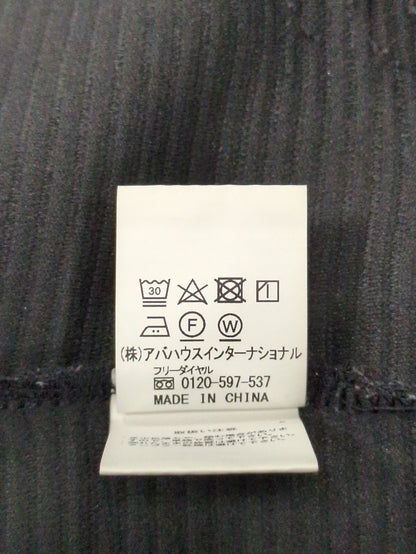 リップルボーダー 長袖Tシャツ