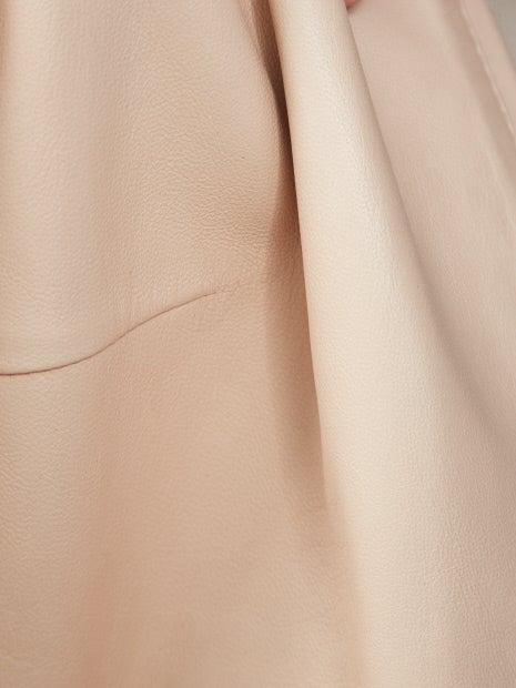 ジップアップスタンドレザージャケット