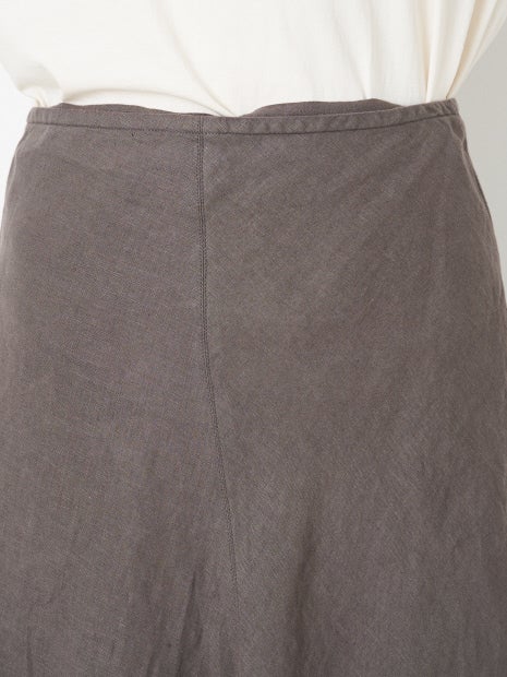 麻製品染マキシスカート