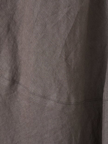 麻製品染マキシスカート