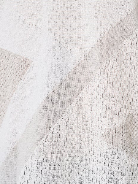 ポリエステルブークレー パッチワークニット