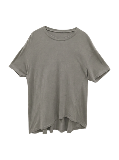 リネンコットンアシメTシャツ