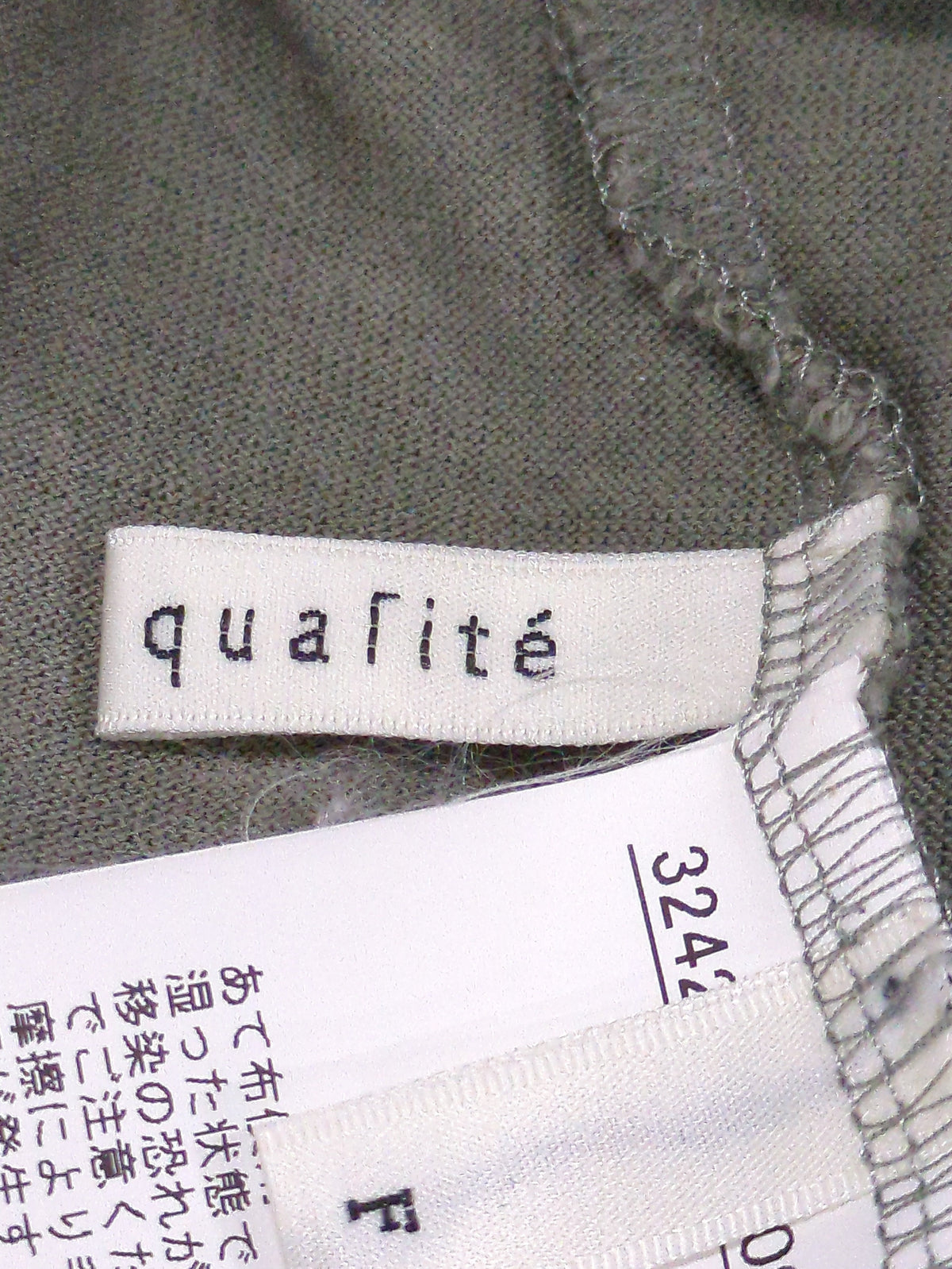 リネンコットンアシメTシャツ