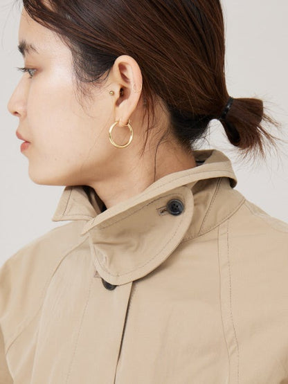 割繊ステンカラーコート