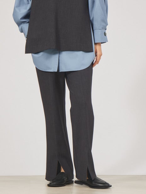 【セットアップ対応】ダブルクロスセンターベンツパンツ