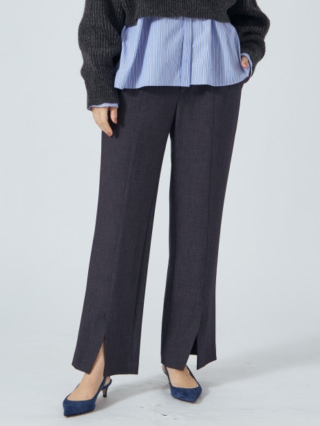 【セットアップ対応】ダブルクロスセンターベンツパンツ