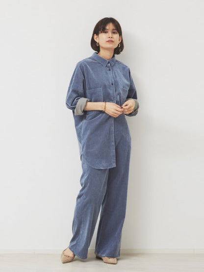コーデュロイセットアップパンツ
