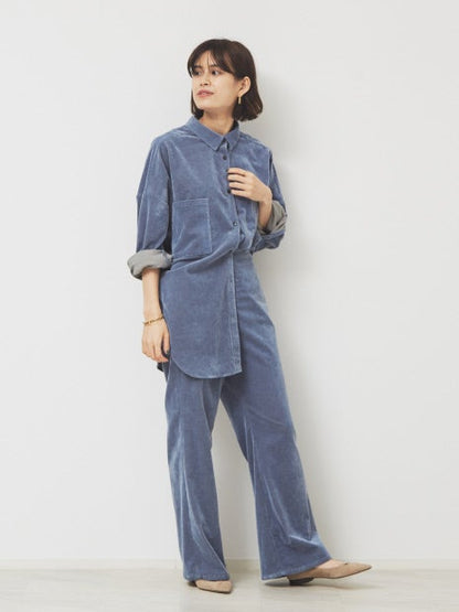 コーデュロイセットアップパンツ