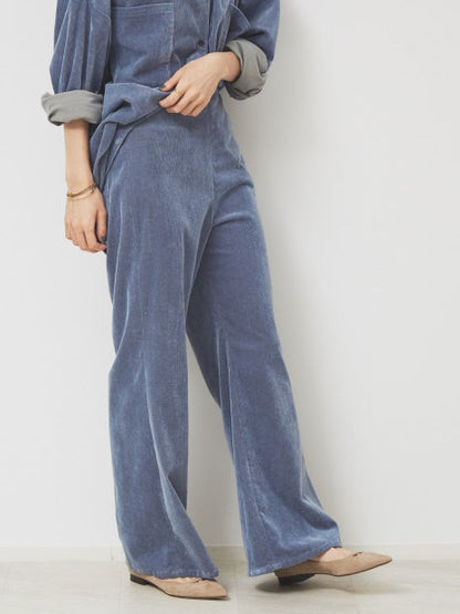 コーデュロイセットアップパンツ