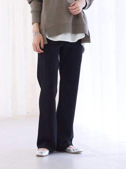 ミラノリブニットパンツ