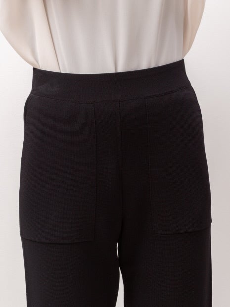 ミラノリブニットパンツ