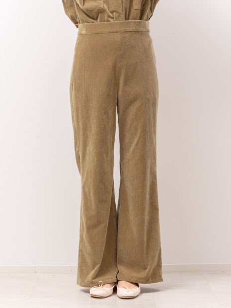 コーデュロイセットアップパンツ