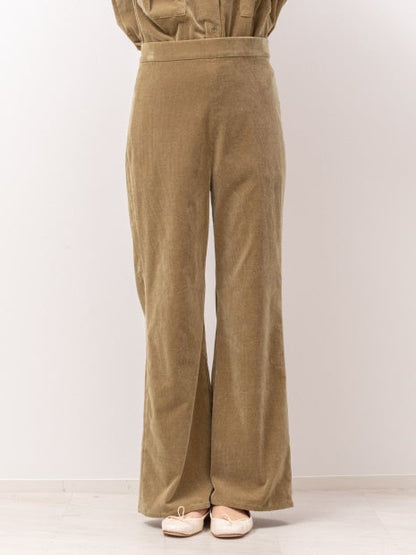 コーデュロイセットアップパンツ