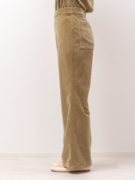 コーデュロイセットアップパンツ