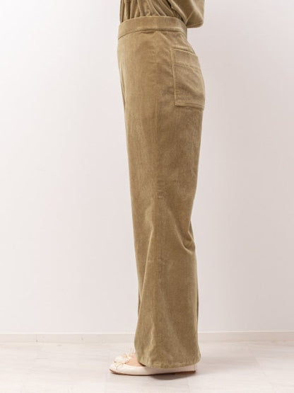 コーデュロイセットアップパンツ