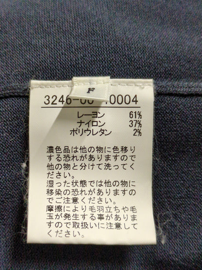キーネックハイゲージニット