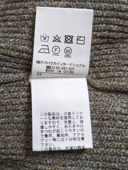 フォルムスリーブニット