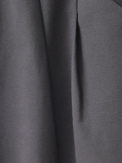 コットンリネン2WAYストレッチタックパンツ