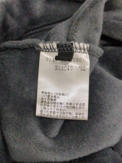 ベロア モックネック 長袖プルオーバー