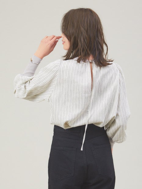 エアリーストライプカットソー