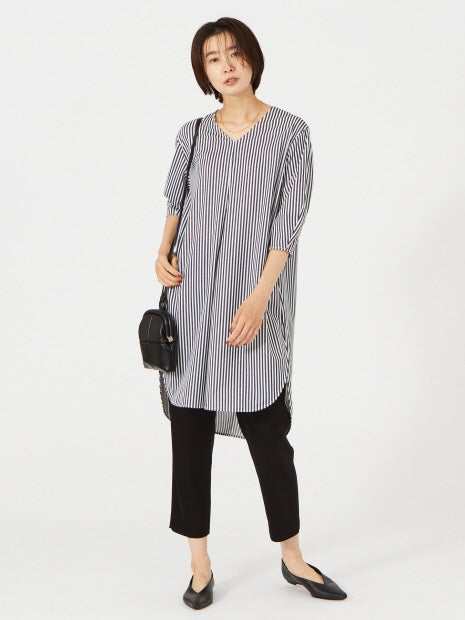 ロングチュニックカットソー