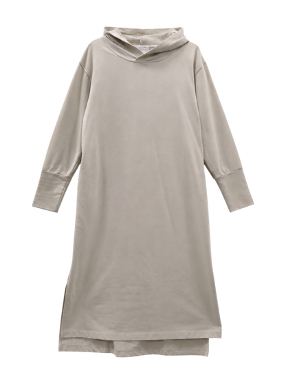 ecru ライト裏毛ワンピース