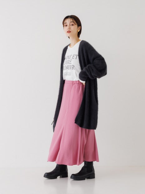 セミマーメイドスカート