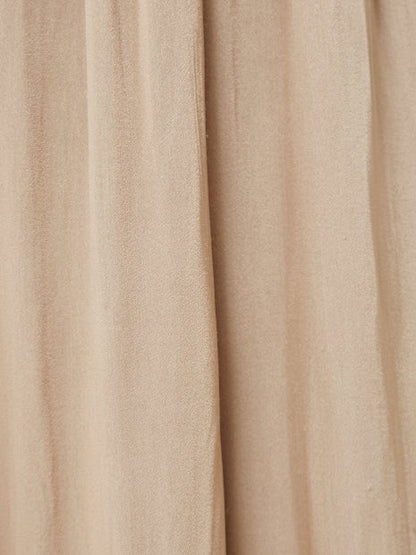 ピーチサテンドレープパンツ