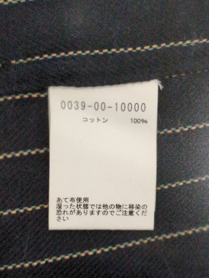 コットンパターンZIPシャツ