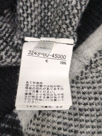 チェックジャガードニットパンツ◇セットアップ対応