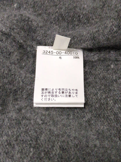 ファインウールクルーネックプルオーバー