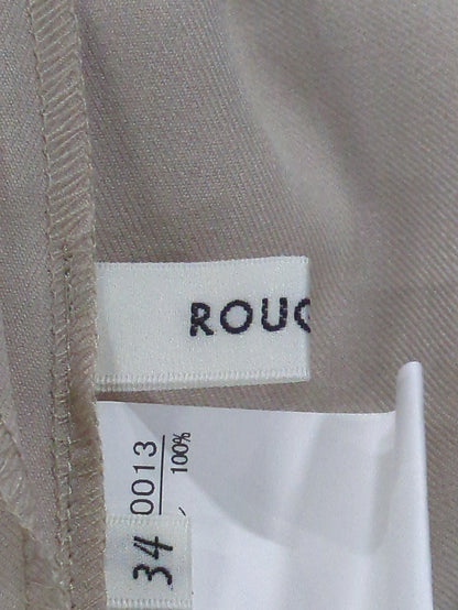パウダリーストレッチスリットパンツ