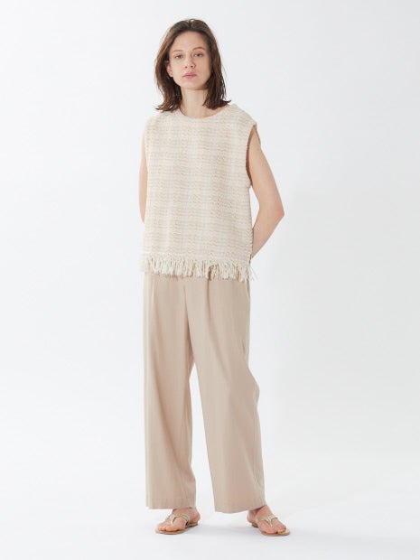 《セットアップ対応》ブライトリネンパンツ