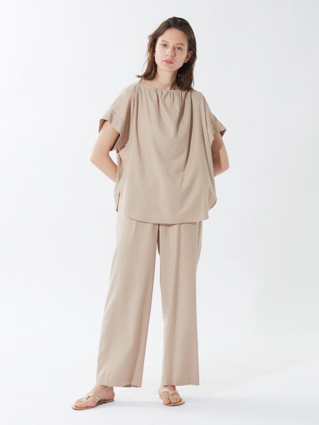 《セットアップ対応》ブライトリネンパンツ