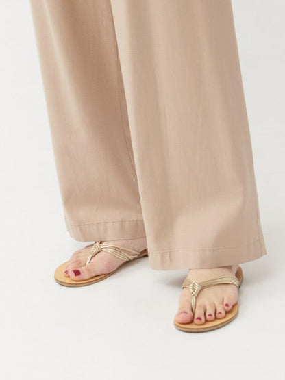 《セットアップ対応》ブライトリネンパンツ