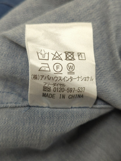 ハイパーストレッチ シャンブレー デニムシャツ