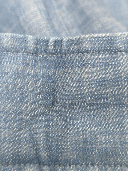 ハイパーストレッチ シャンブレー デニムシャツ