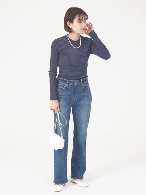 【アンサンブル対応】ワイドリブプルオーバー