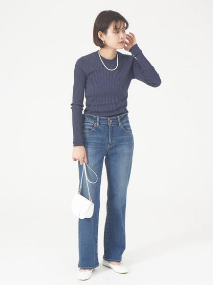 【アンサンブル対応】ワイドリブプルオーバー