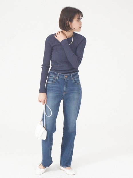 【アンサンブル対応】ワイドリブプルオーバー