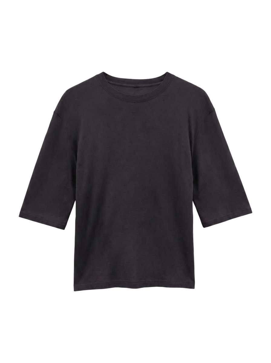 ウォッシャブルシルクTee