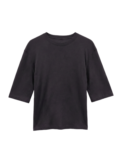 ウォッシャブルシルクTee